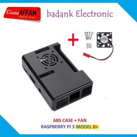 ABS Case  Cooling Fan Pendingin untuk Raspberry Pi 3